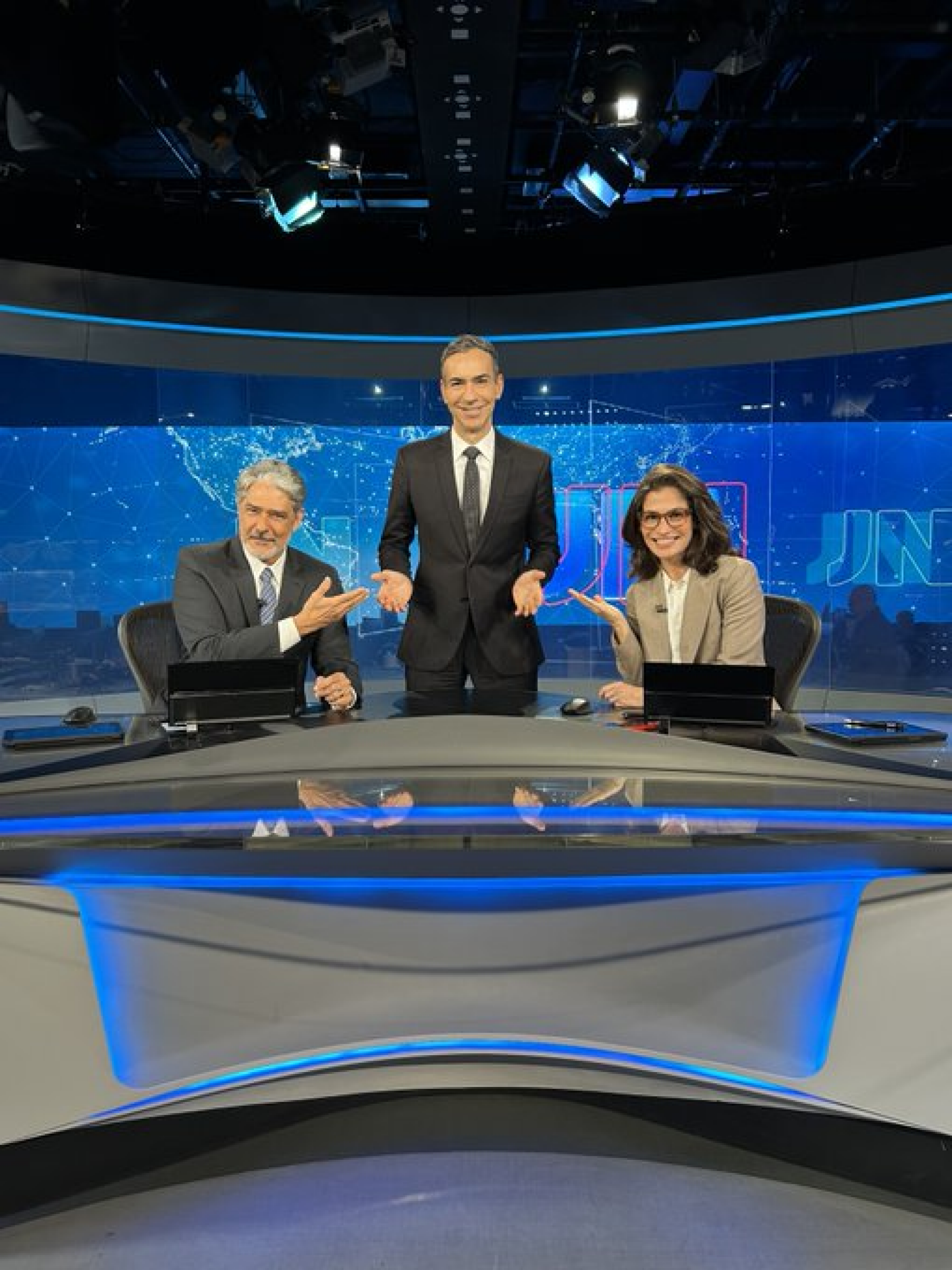 César Tralli vai assumir lugar de Bonner no 'JN' ao lado de Renata Vasconcellos - Reprodução/Instagram 