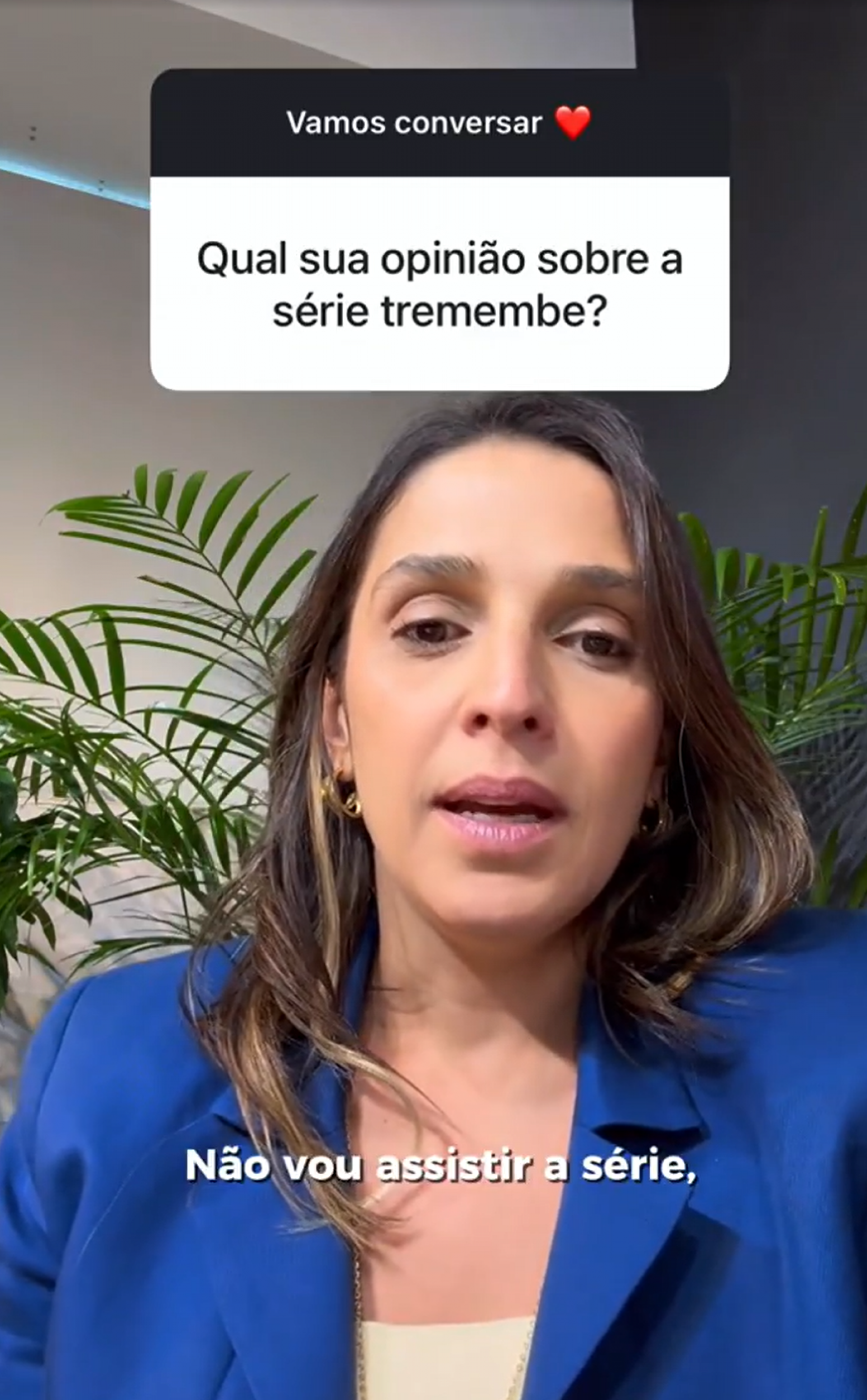 Ana Carolina Oliveira explica por que não vai assistir à série Tremembé no Prime Video - reprodução Instagram
