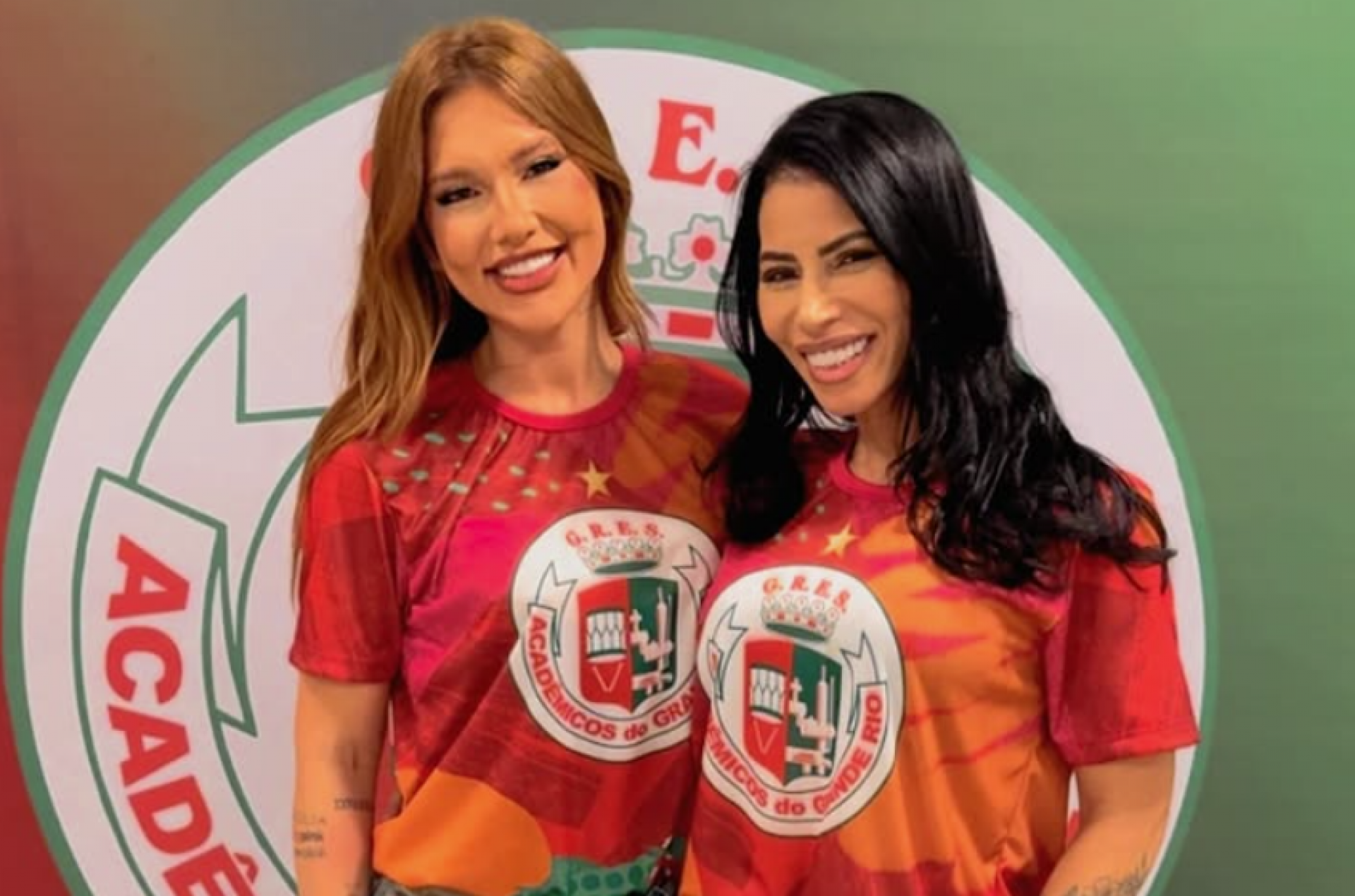 Virginia e Tatiane Feiticeira - reprodução Instagram