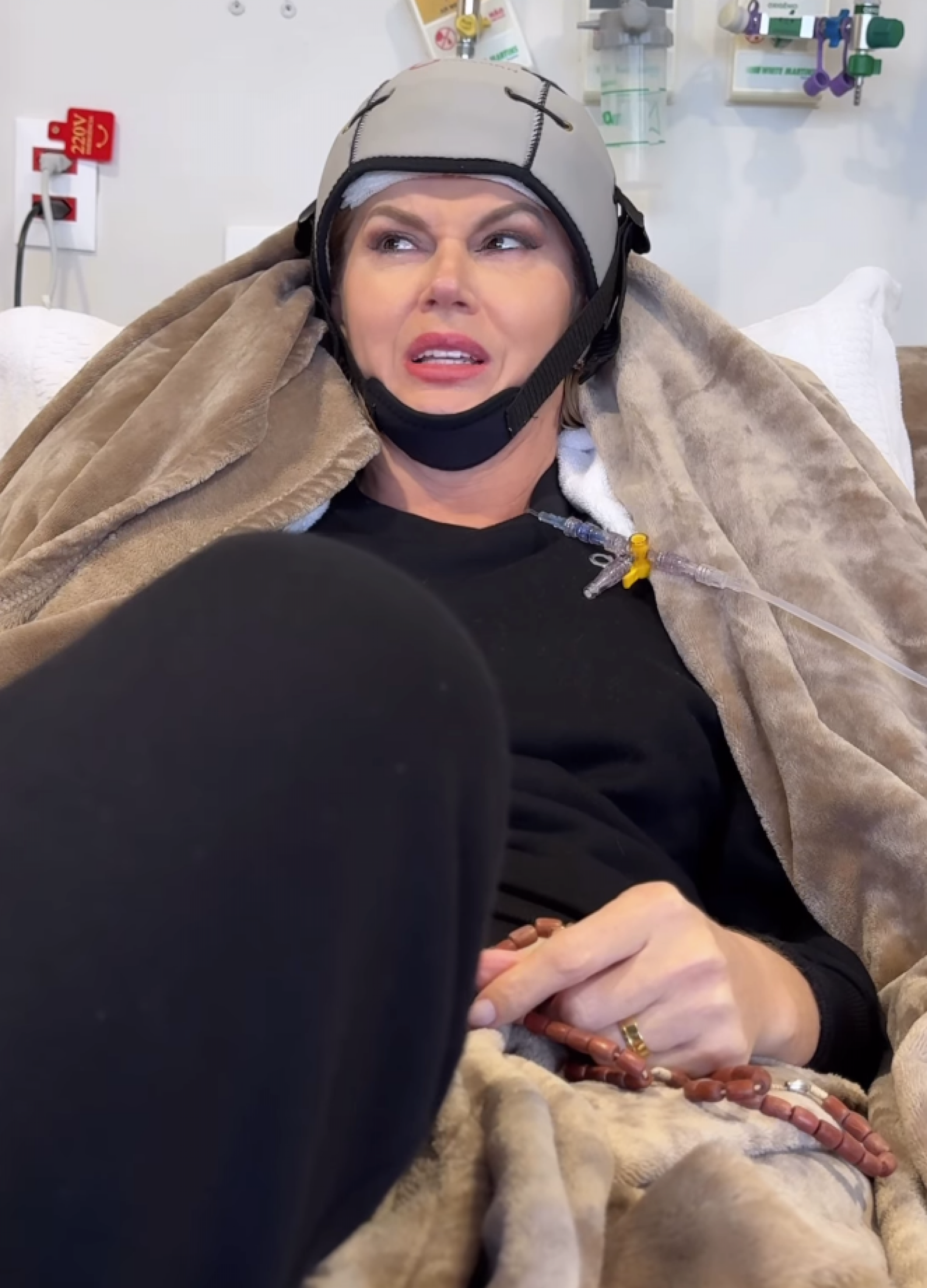 Val Marchiori compartilha segunda sessão de quimioterapia - reprodução Instagram