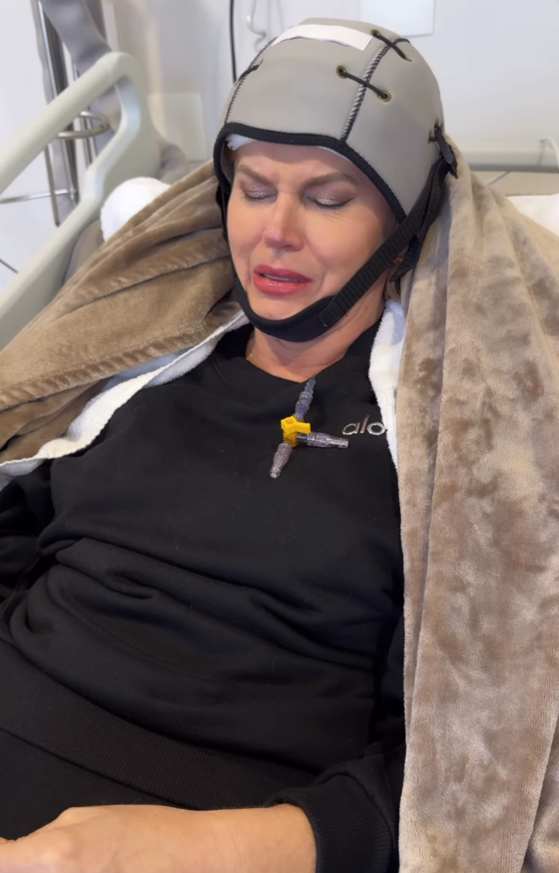 Val Marchiori compartilha segunda sessão de quimioterapia - reprodução Instagram