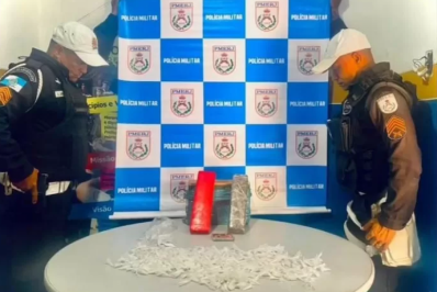 Motorista é preso com mais de 3 kg de drogas a caminnho de Cabo Frio