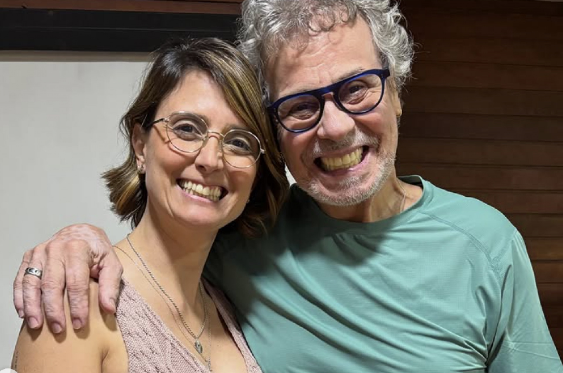 Carlinhos de Jesus e a fisipterapeuta Marcela Miranda - reprodução Instagram