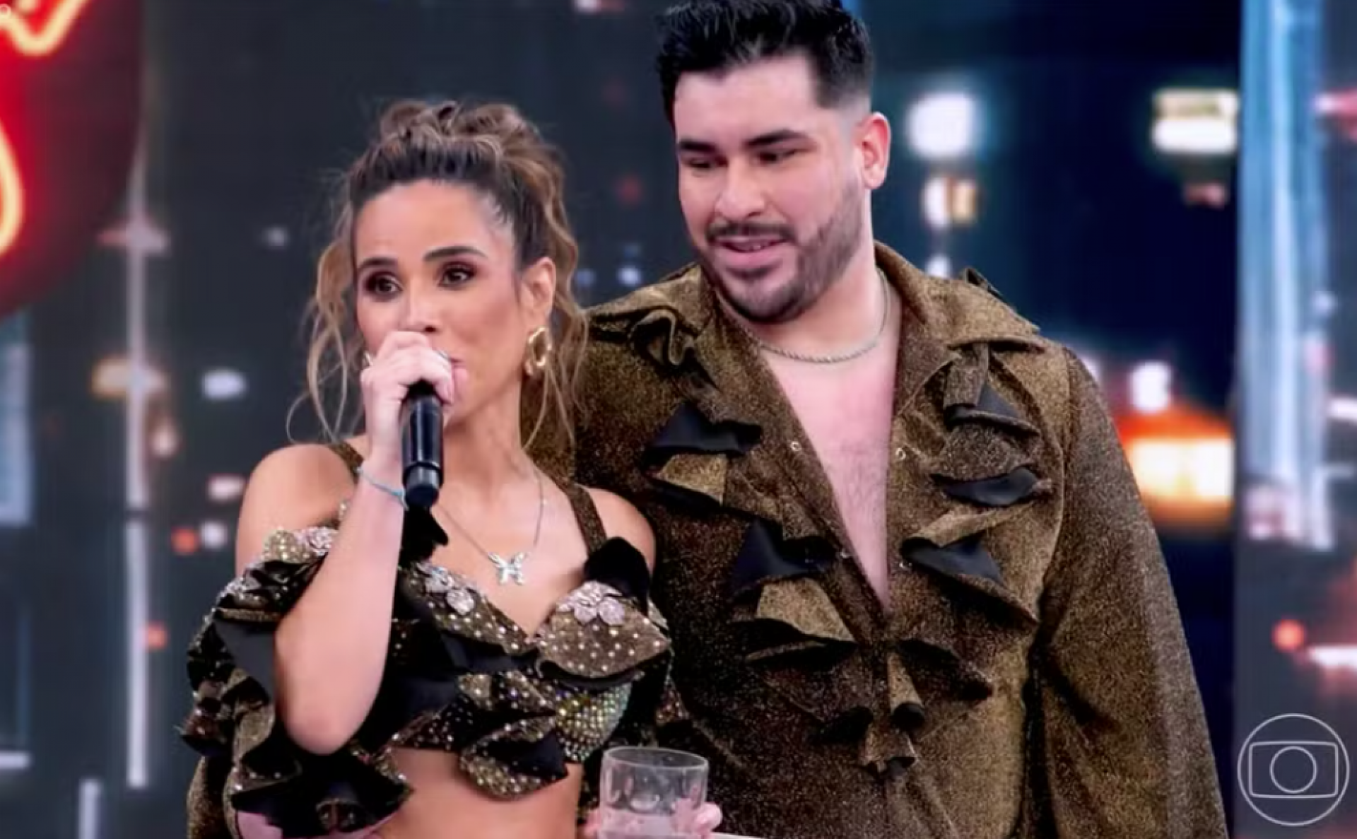 Wanessa Camargo foi um dos destaques da noite - Globo