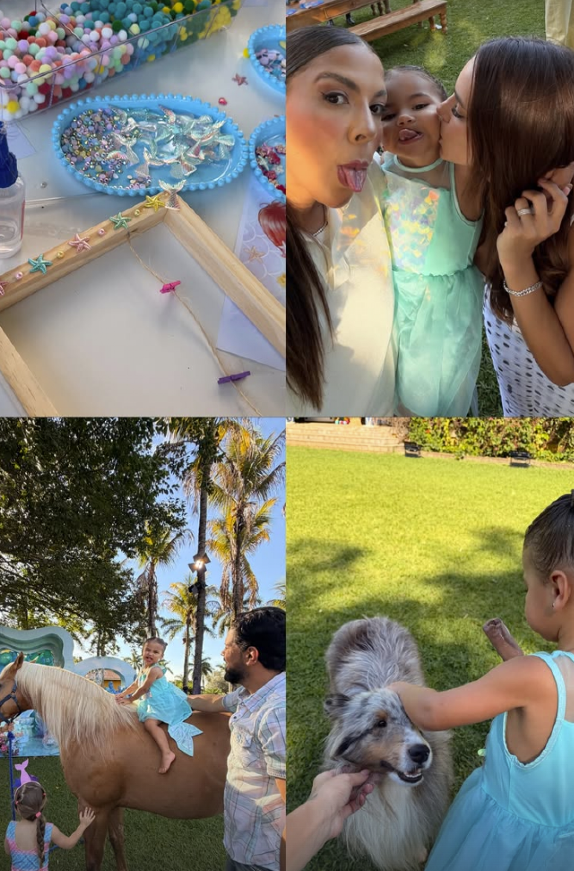 Mavie, filha de Neymar, participa da comemoração - reprodução Instagram