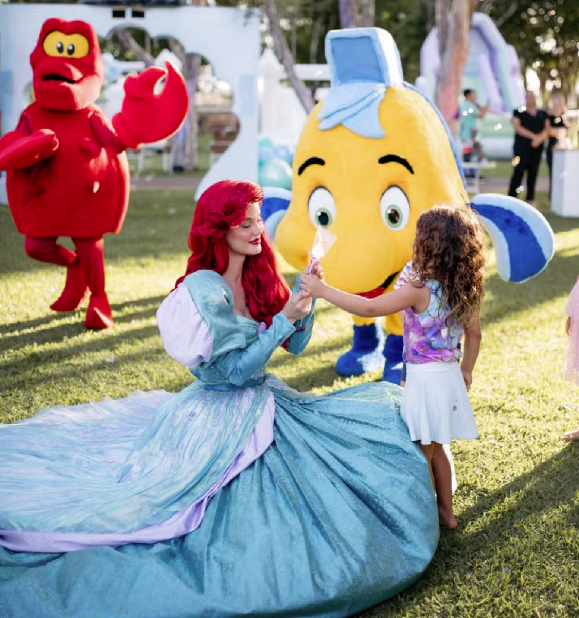 Biah Rodrigues se veste de Ariel em festa de 4 anos da filha com Sorocaba - Thai Lazarini | CG Comunicação