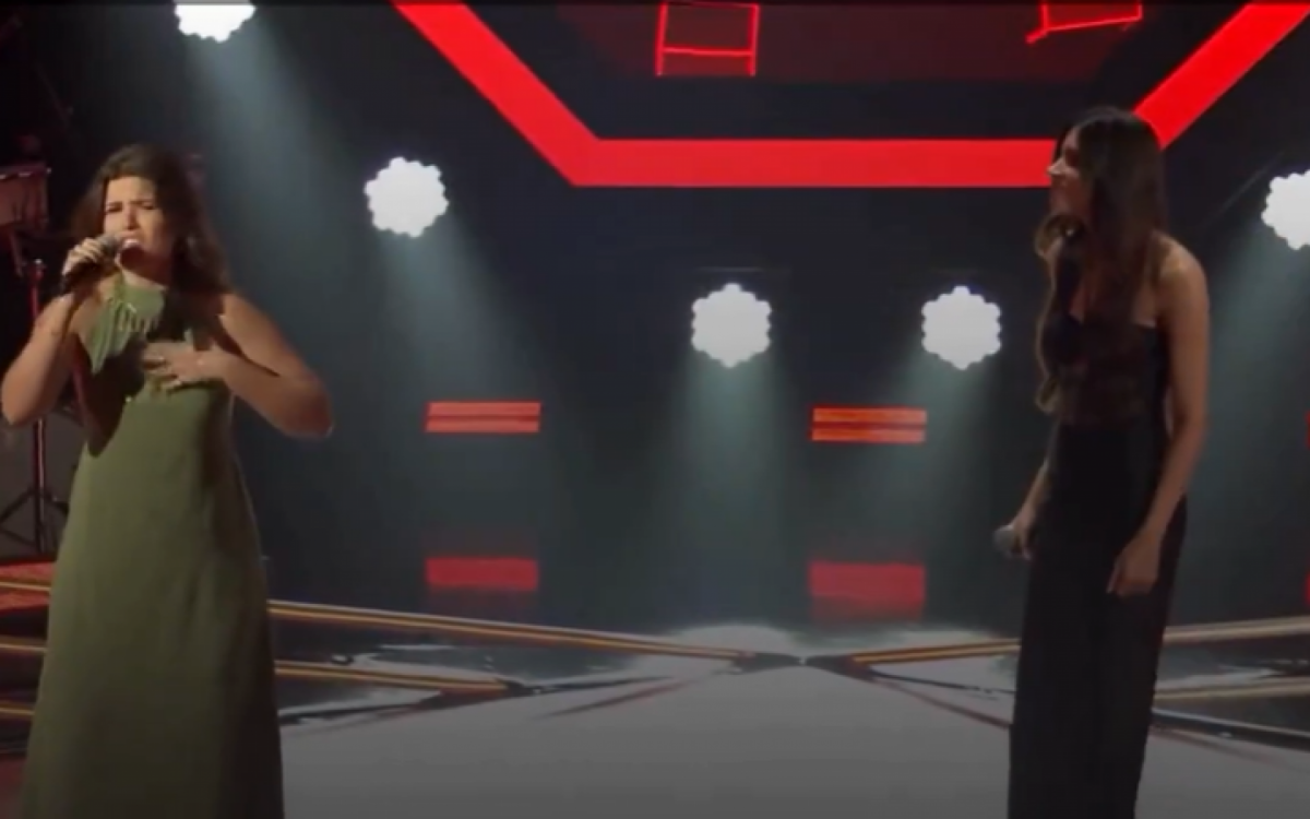 Kamatos e Lara Vieira, participantes do 