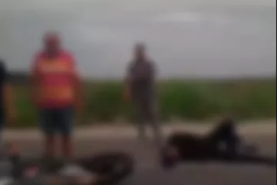 Motociclista fica gravemente ferido em acidente na RJ-106, em São Pedro da Aldeia