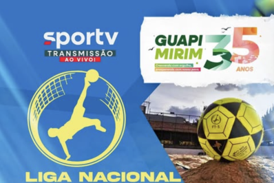 Guapimirim sedia Liga Nacional de Futevôlei com entrada franca