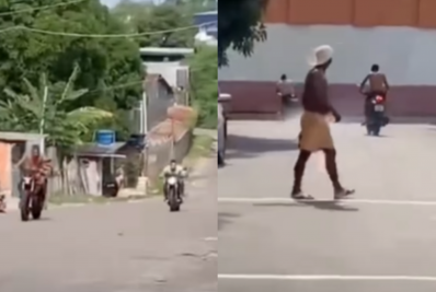 Vídeo! Personal trainer morre ao colidir moto com muro durante 'racha' em Manaus