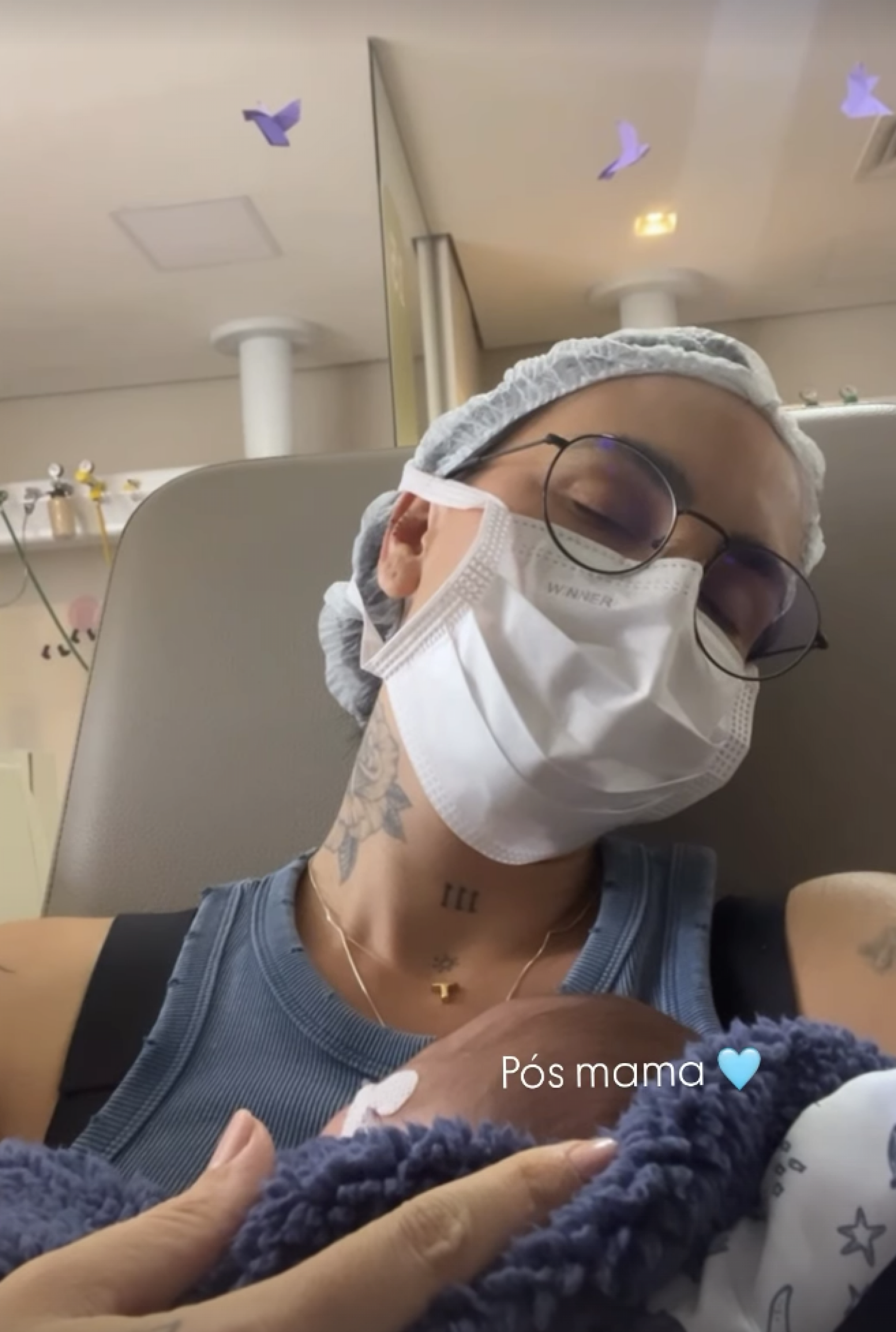 Clara Maia comove ao relatar jornada do filho que sobreviveu ao parto prematuro - reprodução Instagram