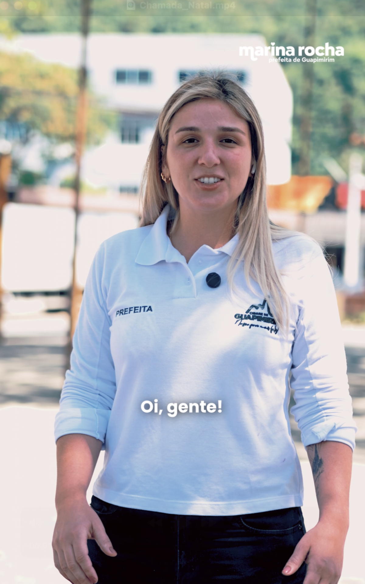 Prefeita Marina Rocha - Divulga&ccedil;&atilde;o