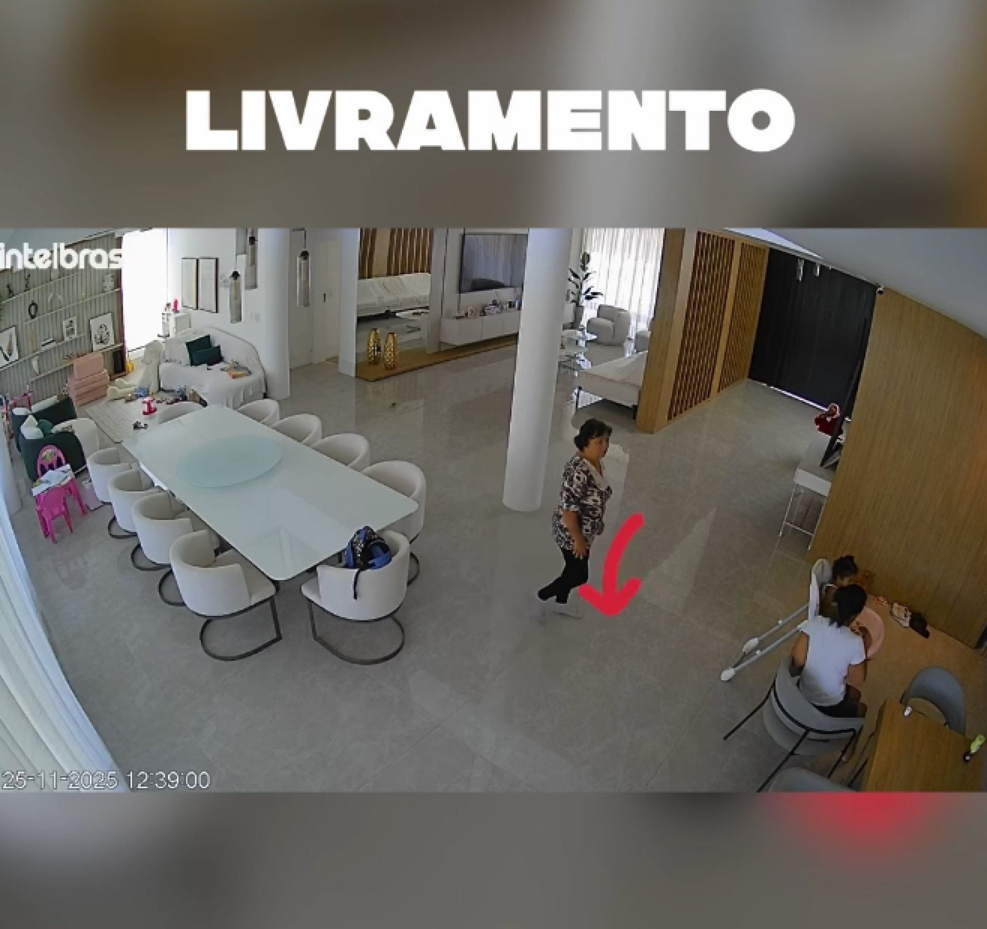 Evelyn Regly assusta fãs ao mostrar vidro despencando e se estilhaçando em sua mansão - reprodução Instagram