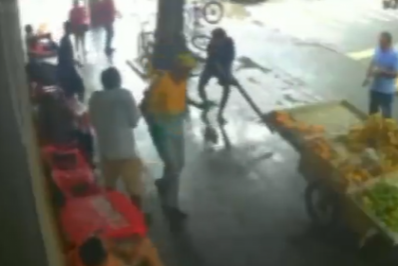 Gari é agredido após impedir furto de bicicleta em Governador Valadares