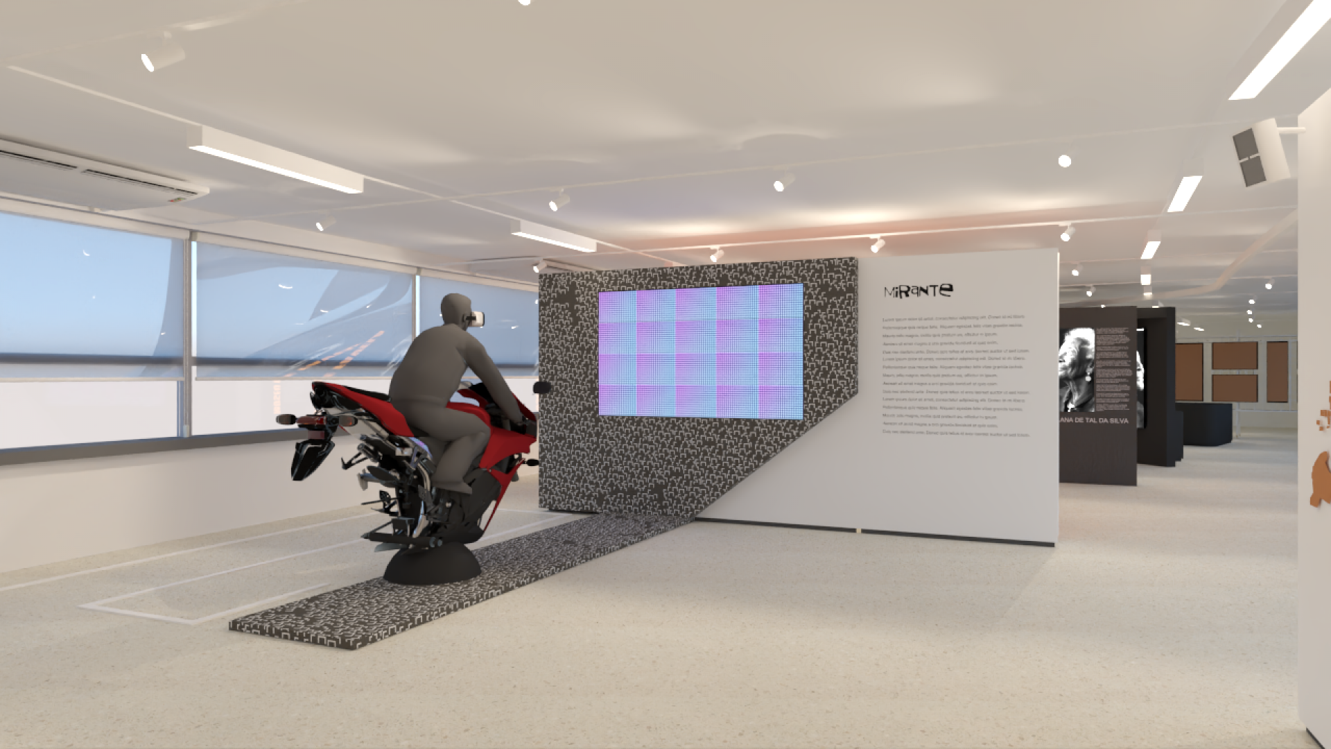 Simulador para conhecer os mirantes da favela - Divulgação / Museu de Favela