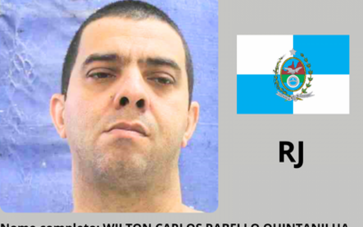 Traficante do CV, Wilton Carlos Rabello Quintanilha, o Abelha