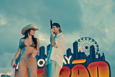 Ana Castela e Zé Felipe dão beijão em novo audiovisual