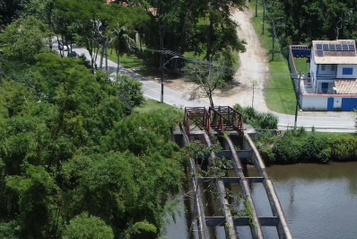 Paraty retoma obras da maior ponte do município após anos de paralisação