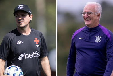 Últimos técnicos da Seleção, Diniz e Dorival se encontram em final da Copa do Brasil