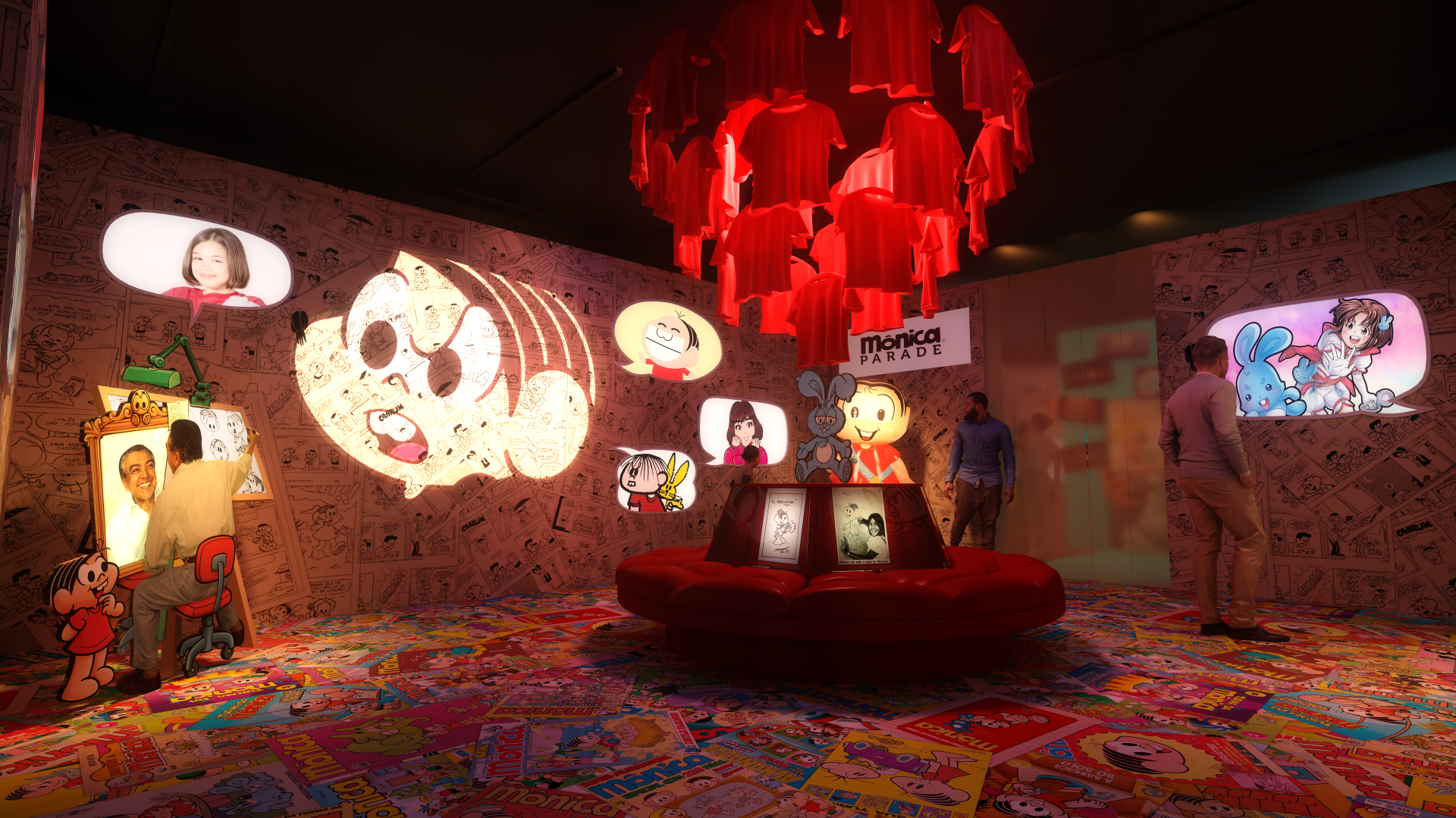 Exposição 'Viva Mauricio - Mauricio de Sousa, a experiência imersiva' chega ao CCBB Rio - Divulgação