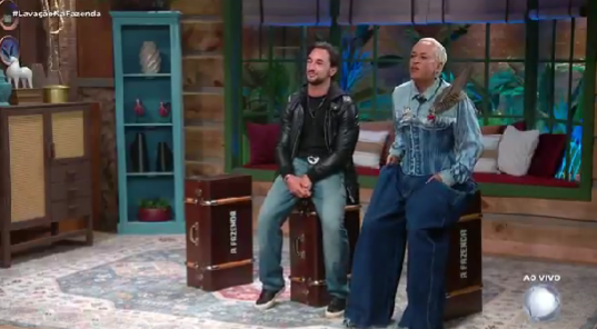 Luiz Otavio Mesquita e Walério Araújo são eliminados de 'A Fazenda 17', da Record - Reprodução de vídeo / X