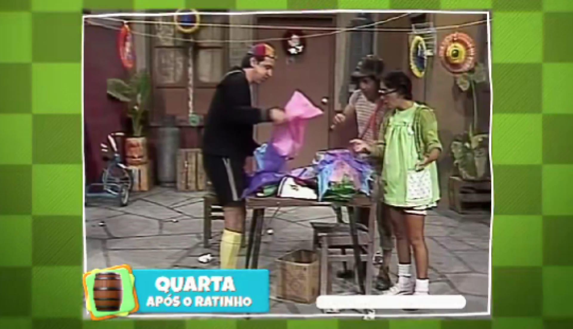 SBT anuncia exibição de episódio inédito - nunca transmitido na TV aberta - do seriado 'Chaves' - Reprodução de vídeo / X