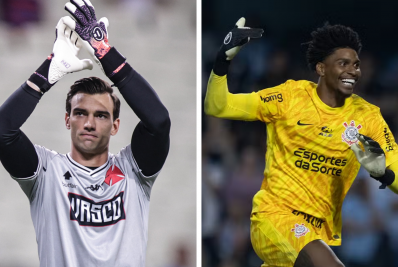 Goleiros podem fazer a diferença na final entre Vasco e Corinthians