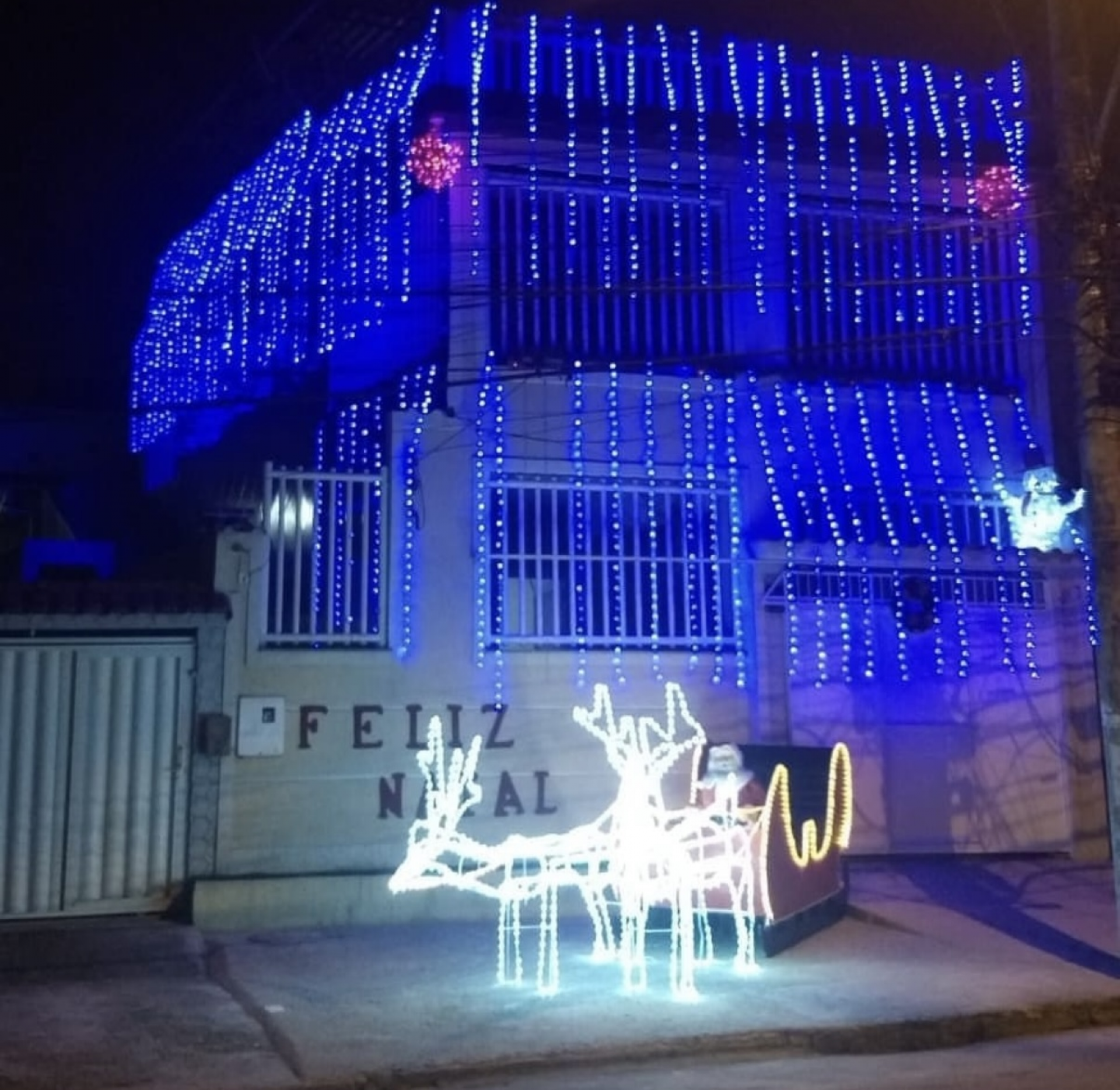 Decoração de Natal virou tradição na família  - Arquivo Pessoal