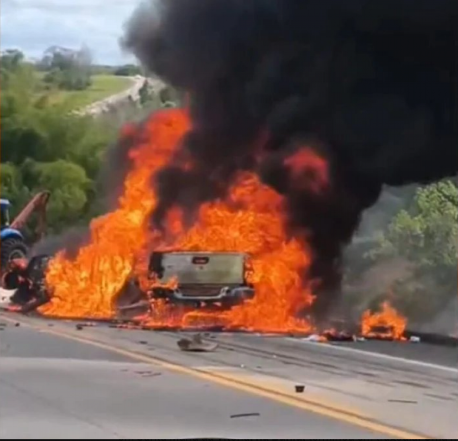 Acidente deixou 11 vítimas fatais - Reprodução / Redes Sociais