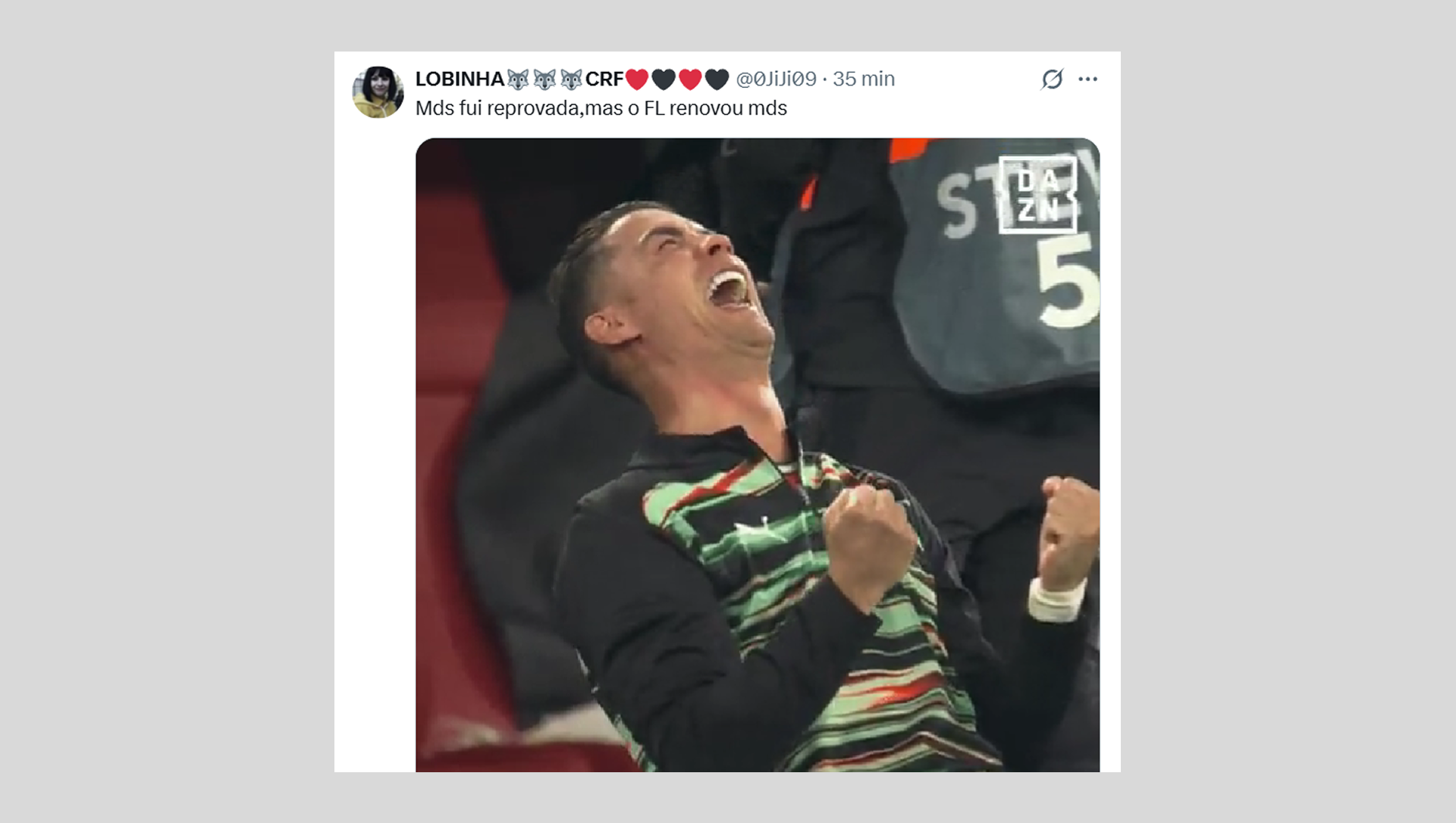 Torcedores do Flamengo comentaram sobre a renovação de Filipe Luís nas redes sociais - Reprodução de Twitter