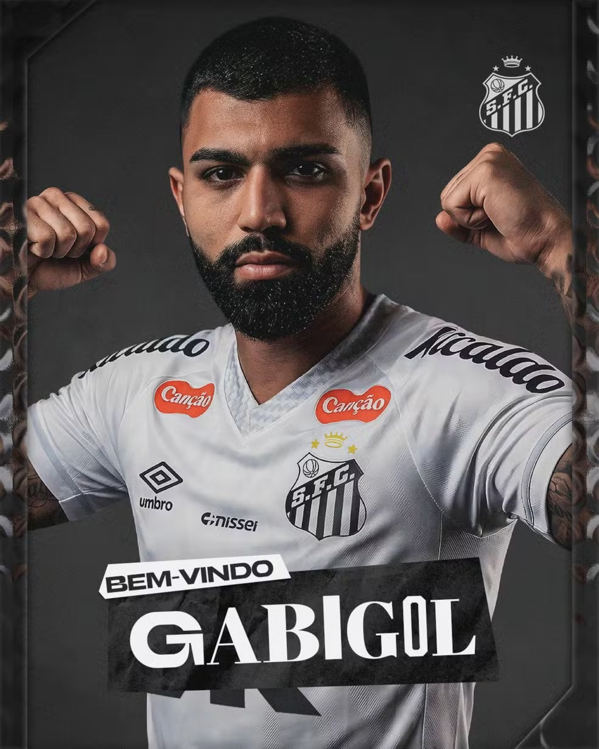 Gabigol é o novo reforço do Santos para 2026