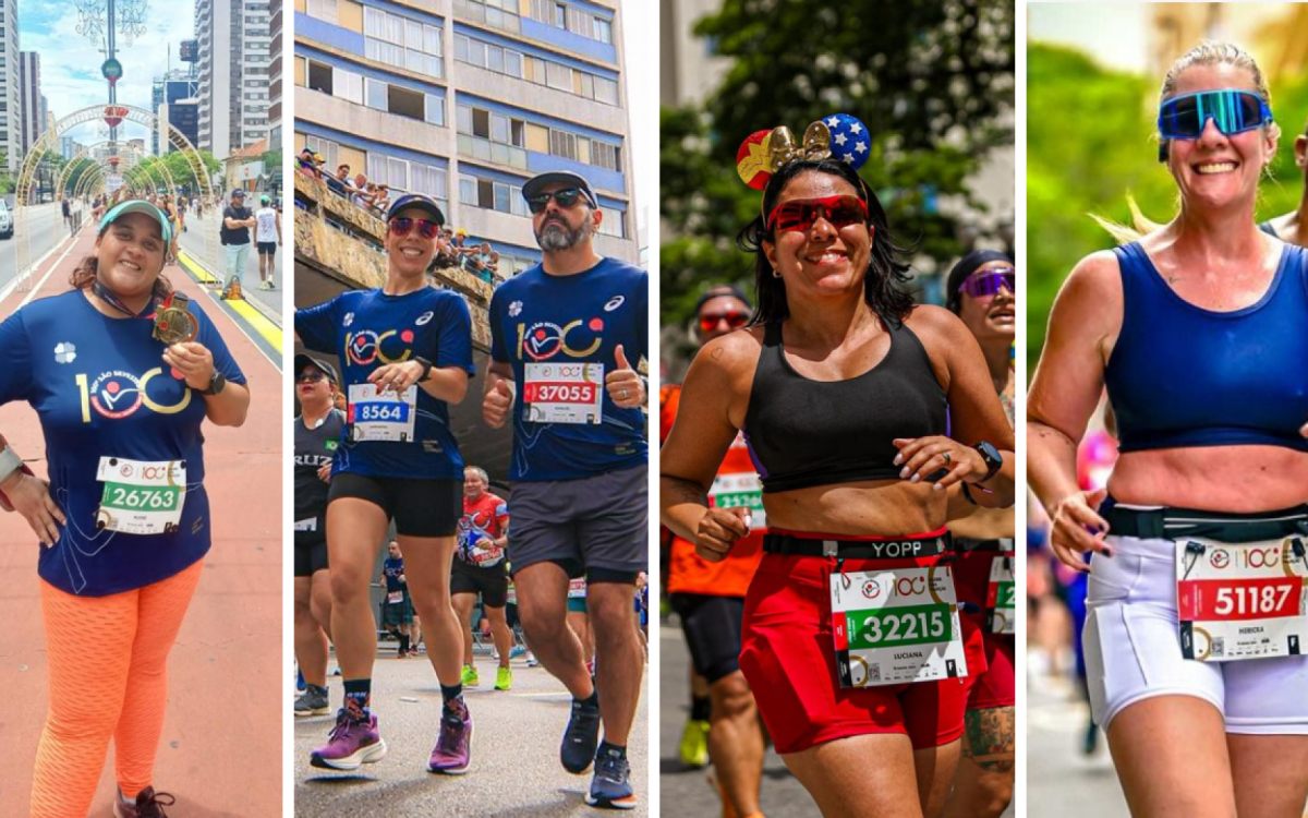 Aline Santos, Jannaina Costa e Samuel Fonsenca, Luciana Motta e Hericka Rebello