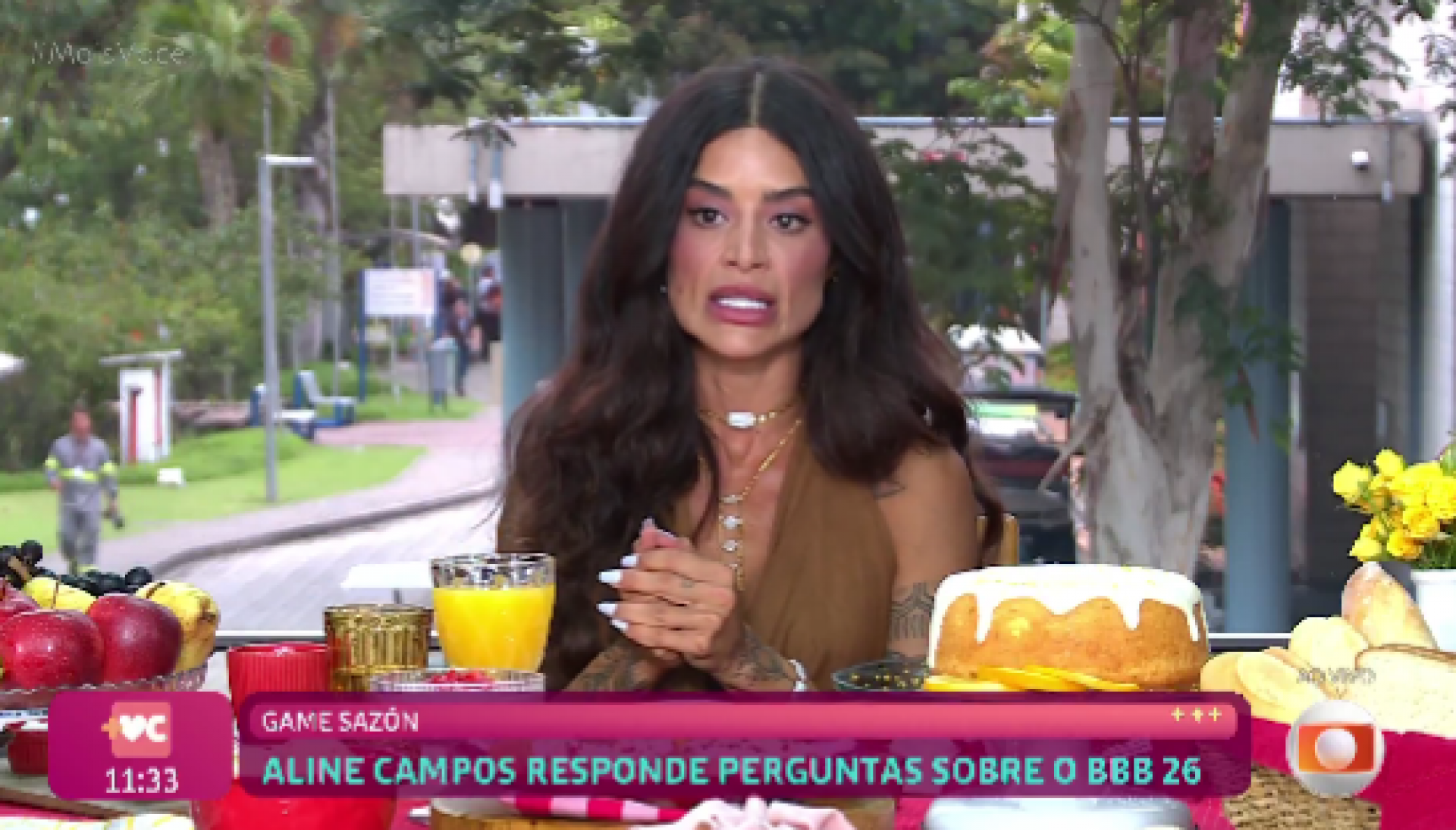 Eliminada do 'BBB 26', Aline Campos diz que Ana Paula Renault pode faturar o prêmio - Reprodução de vídeo / X