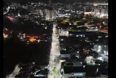 Ruas do Barreto recebem iluminação de LED