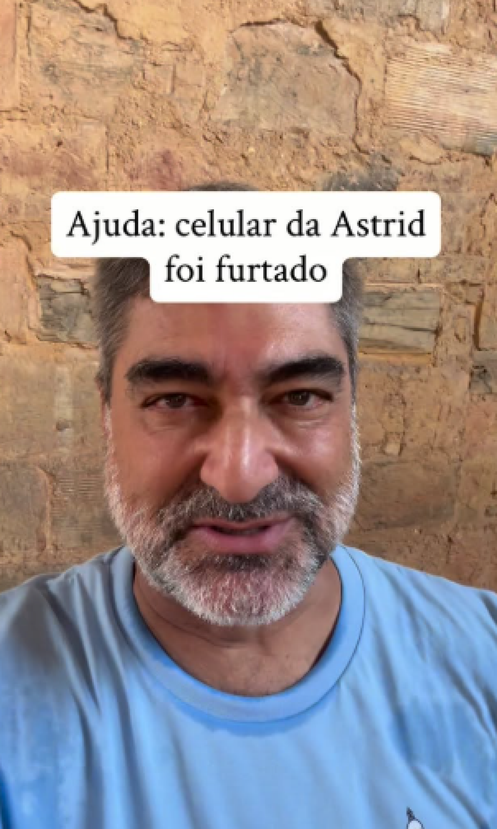 Zeca Camargo pede ajuda após Astrid Fontenelle ter celular furtado em Belém - Reprodução de vídeo / Instagram