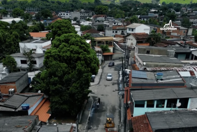 Obras avançam e asfalto novo chega à Avenida Ita e região esta semana