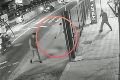 Vídeo: Cachorro é morto com dez tiros em frente a ponto de ônibus em SP