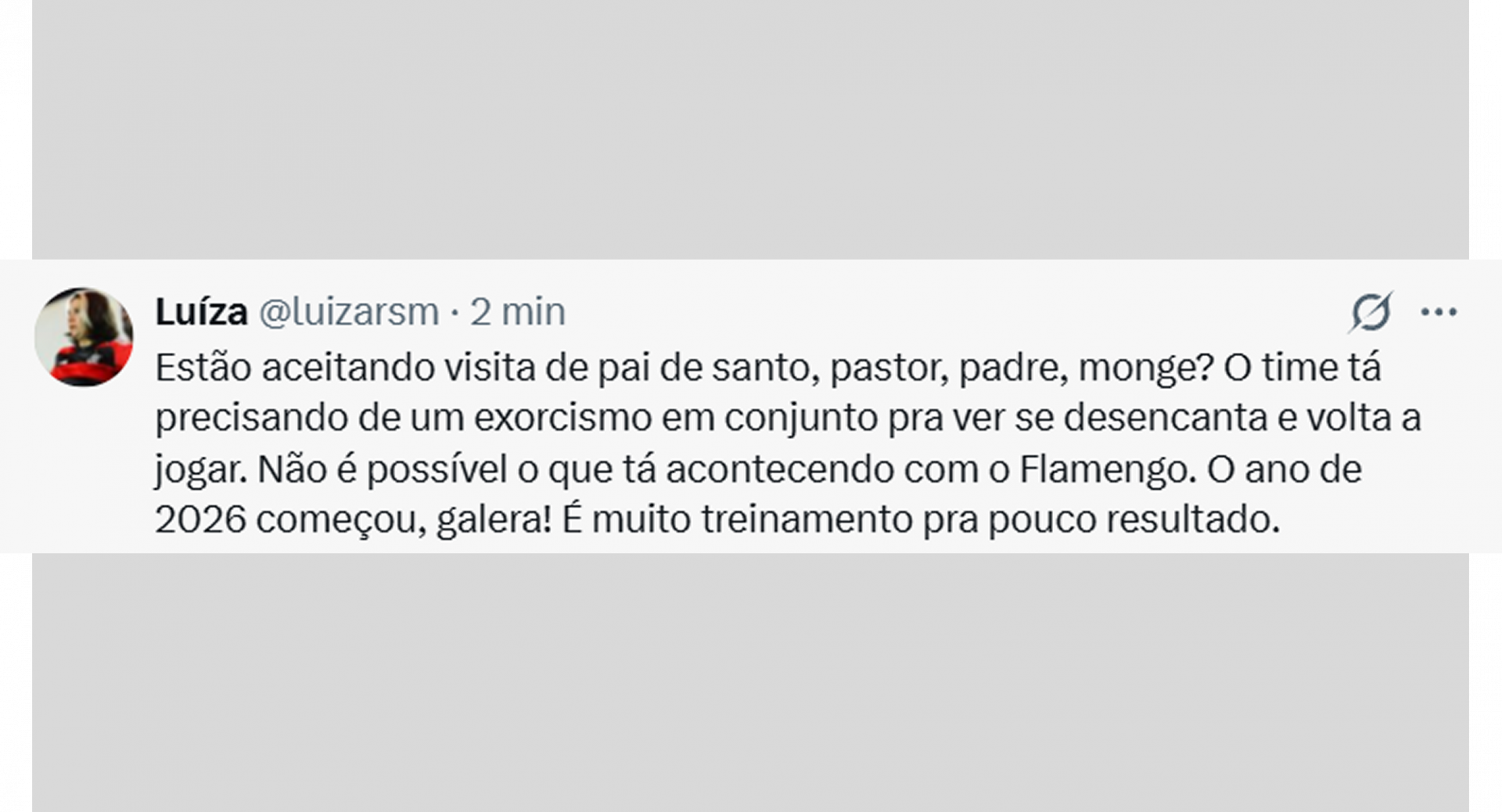 Torcedores comentaram a derrota do Flamengo na Supercopa Rei - Reprodução de Internet