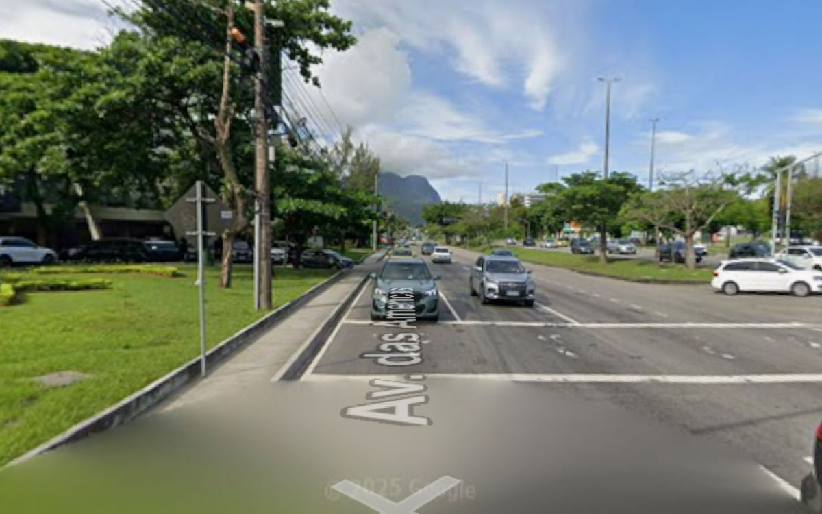 Criminoso tentou assaltar um estabelecimento comercial na Avenida das Américas 