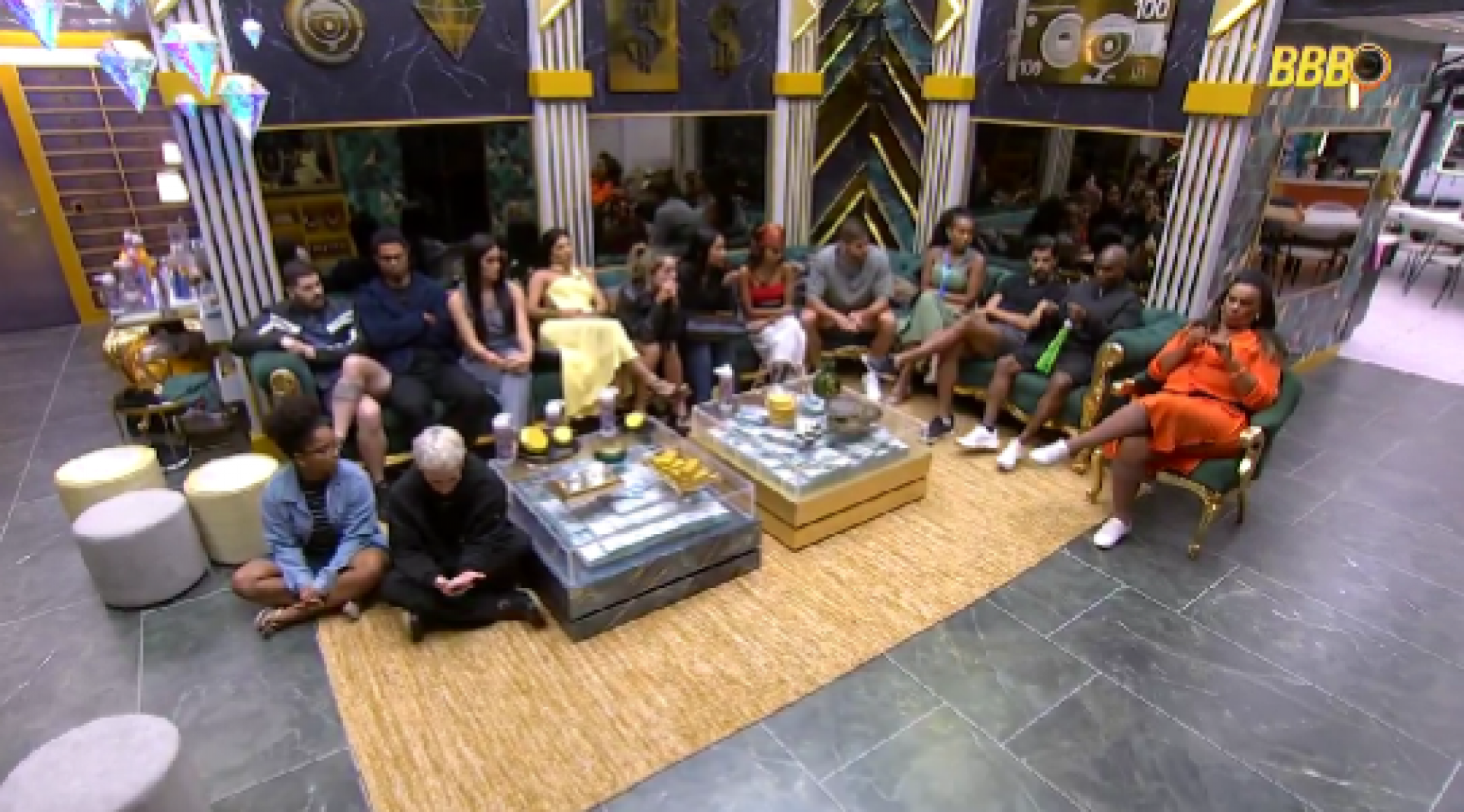 'BBB 26': Participantes se desentendem após 'Sincerão' - Reprodução de vídeo / X