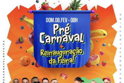 Guapimirim une reinauguração de feira e Pré-Carnaval neste domingo