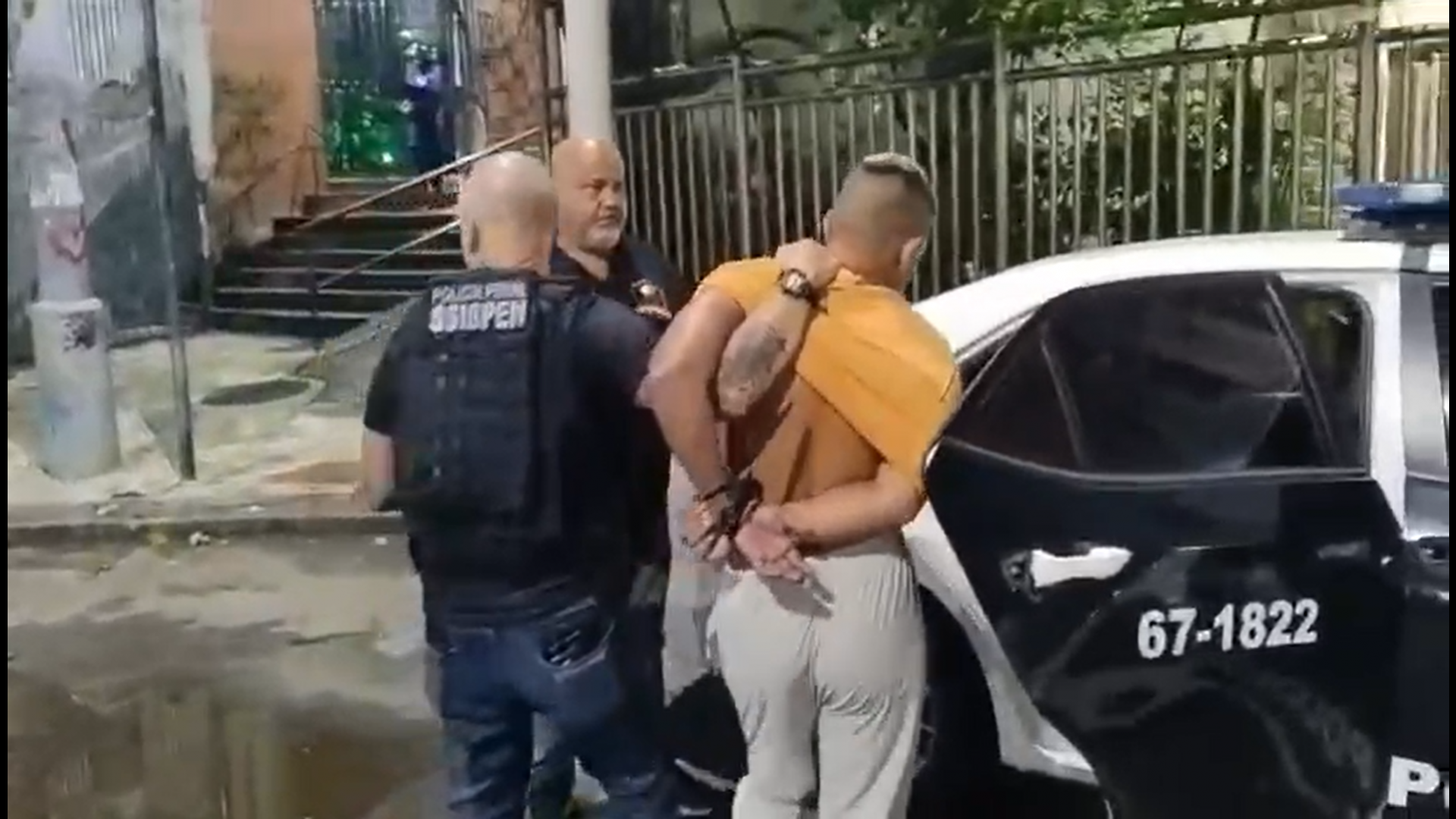 Rafael Nascimento foi preso pela Pol&iacute;cia Civil e pela Seap