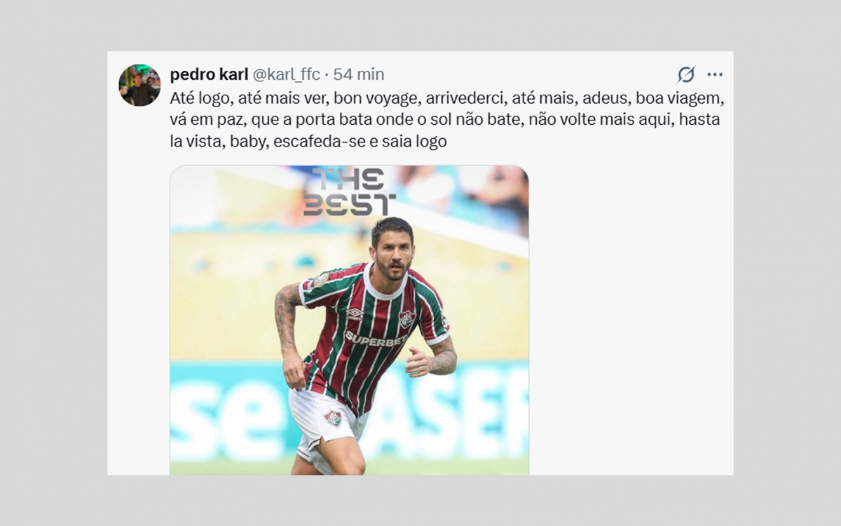 Torcedores do Fluminense comentaram a saída de Everaldo, e a maioria comemorou o empréstimo