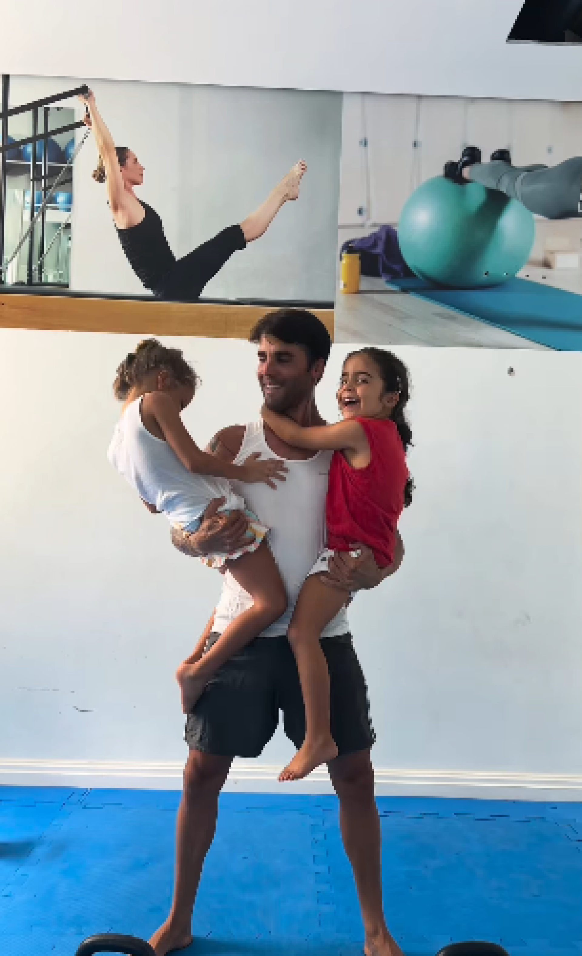 Daniel Cady homenageiam as filhas, Marina e Helena, que completam 8 anos - Reprodução de vídeo / Instagram