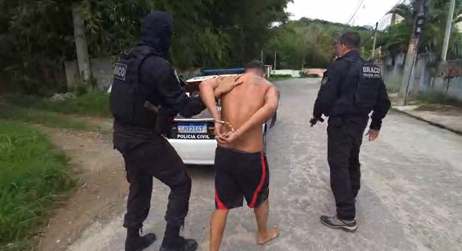 Detido já possuía passagens por constituição de milícia privada - Reprodução 