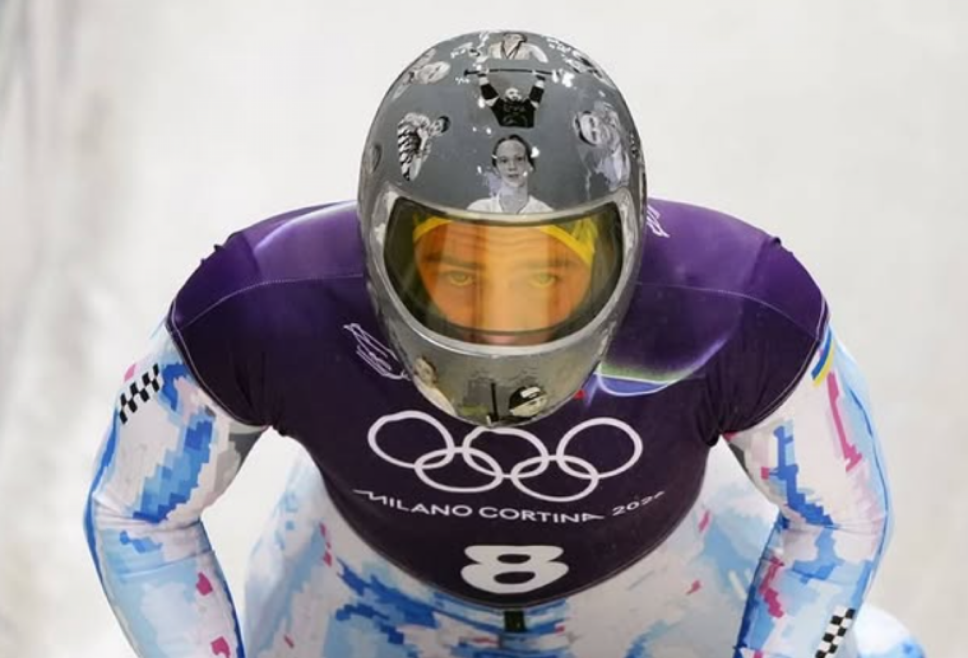 Vladislav Heraskevych n&atilde;o p&ocirc;de utilizar capacete com fotos de atletas ucranianos mortos em guerra - Reprodu&ccedil;&atilde;o / Instagram