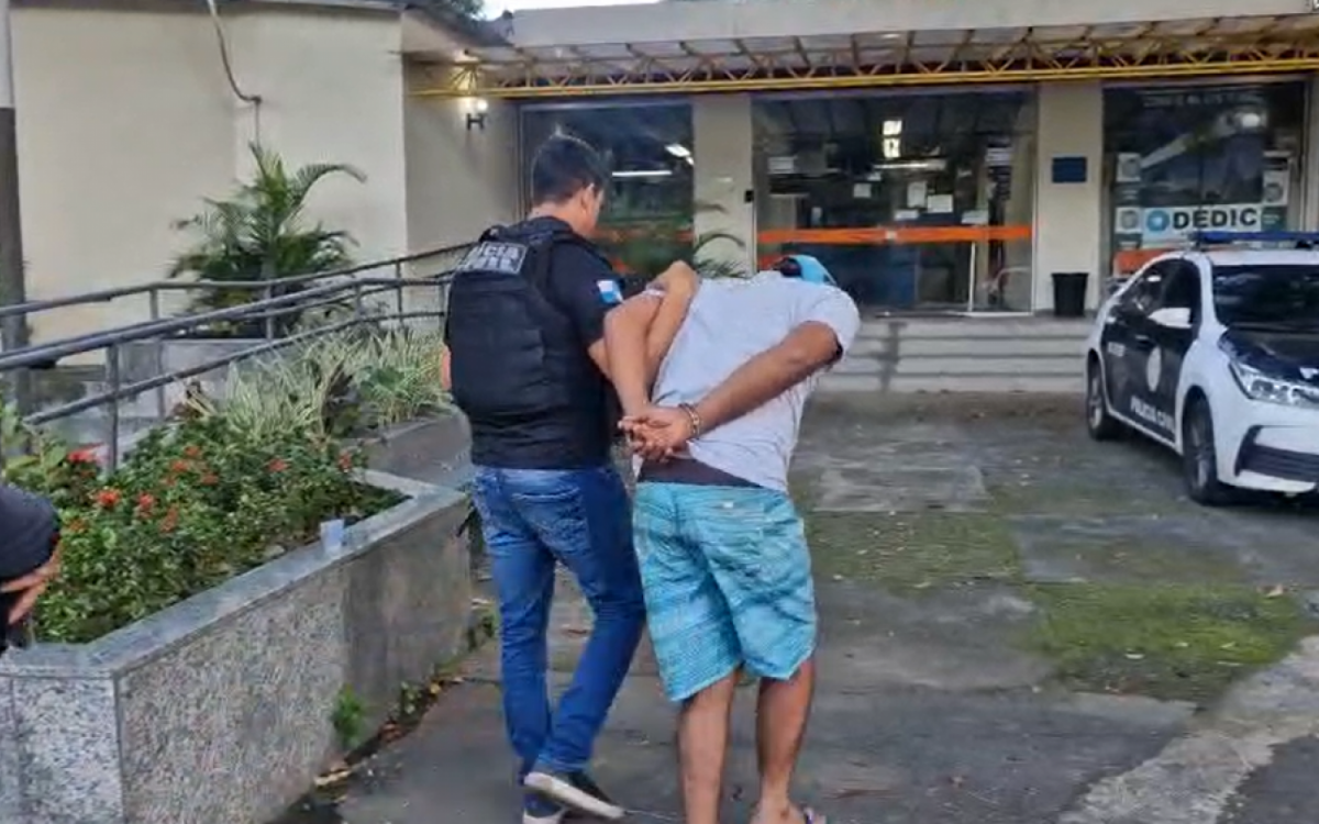 Jorge Pantojas foi localizado em Niterói com uma faca