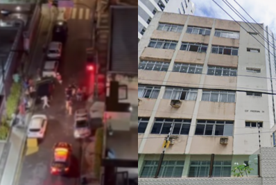 Homem arremessa cadeirante do 4º andar e se joga de prédio no Recife
