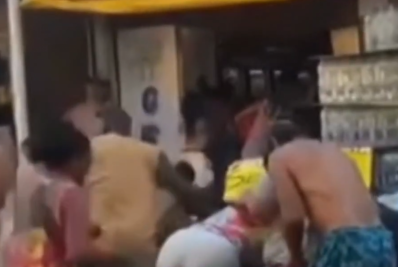 Homem morre após ser agredido a pauladas por comerciante e gera confusão na Zona Oeste