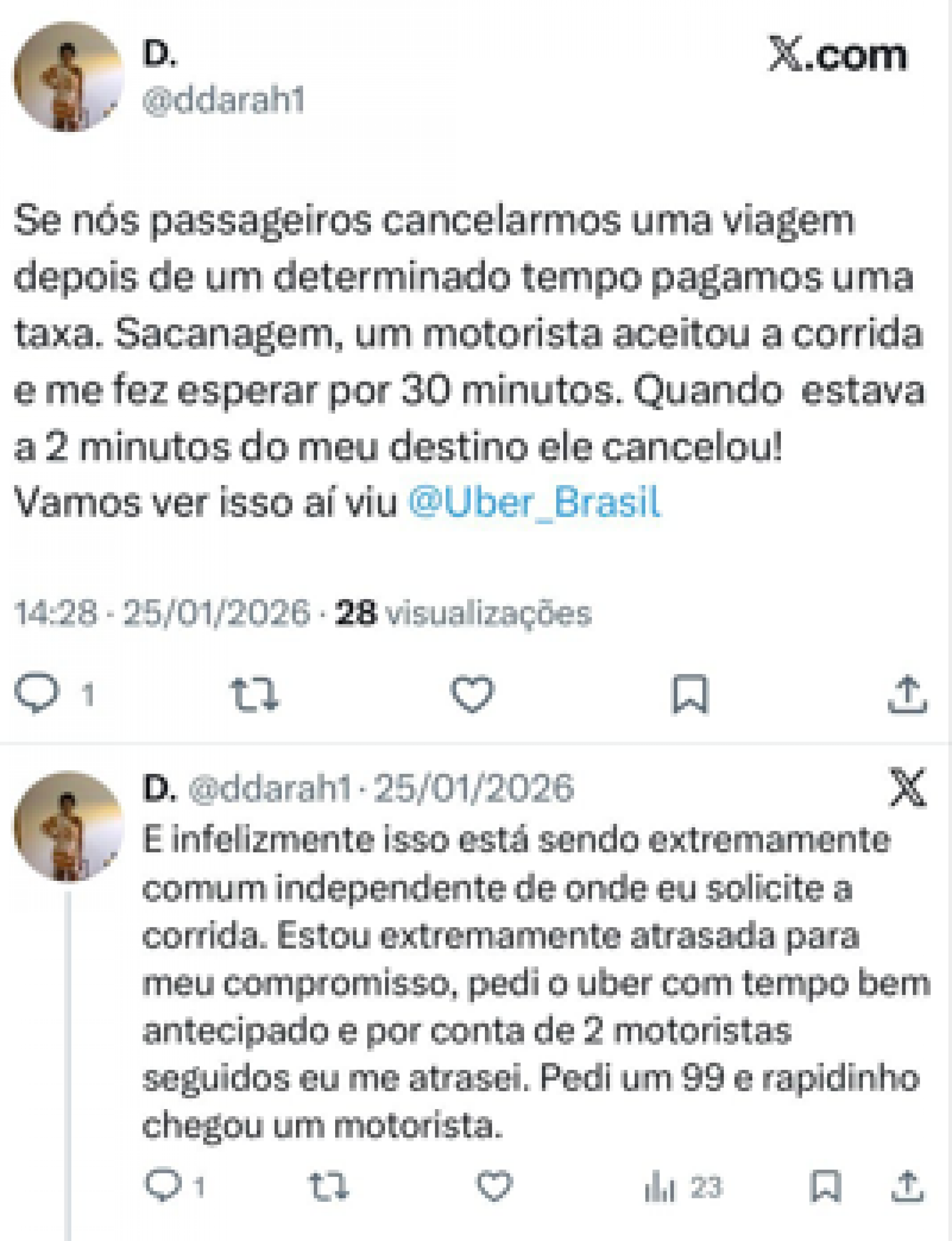 Nas redes sociais, as reclama&ccedil;&otilde;es s&atilde;o frequentes - Reprodu&ccedil;&atilde;o / Redes sociais